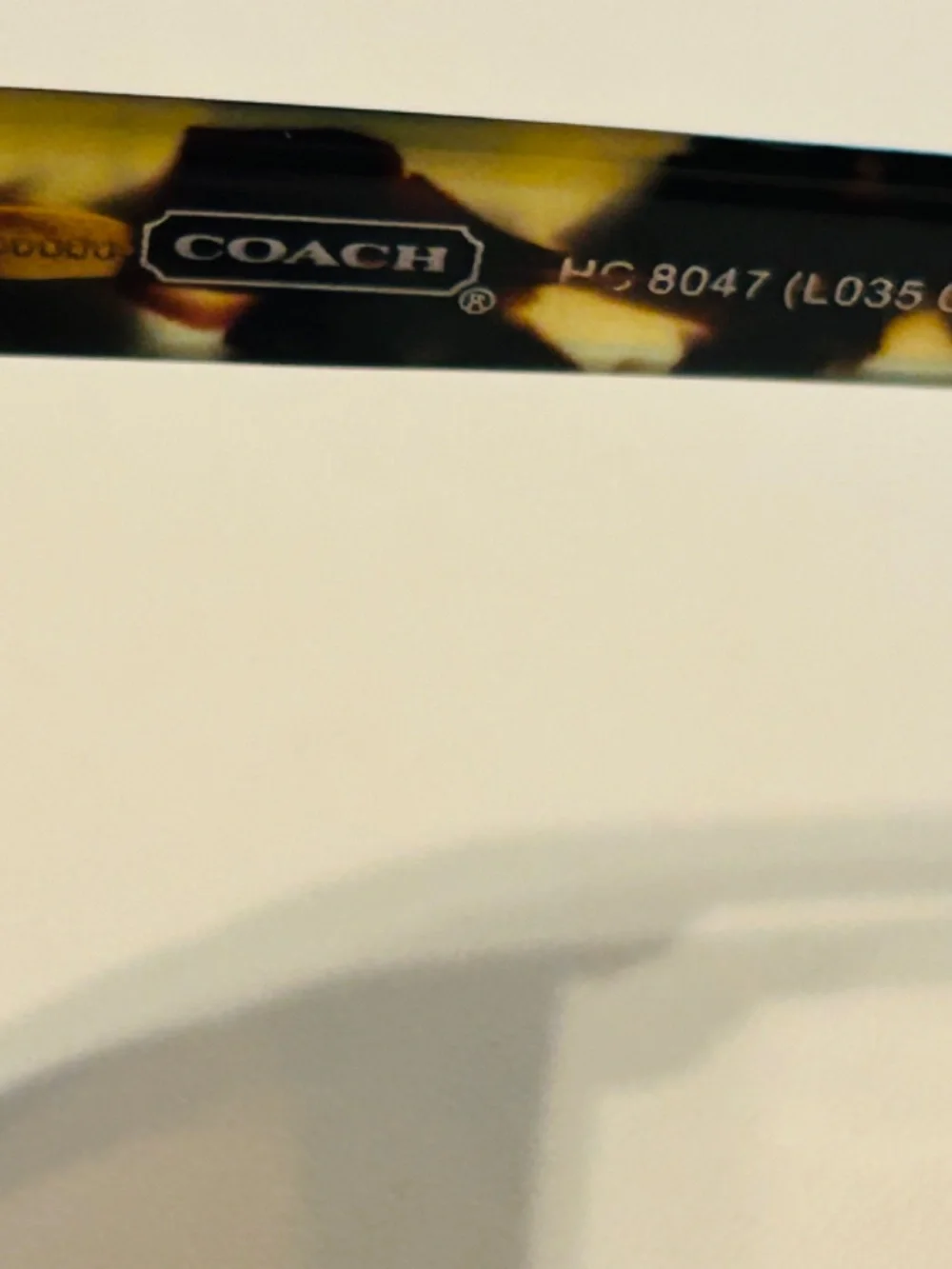 Coach Yellow/Tortoise Gradient Casey Sunglasses